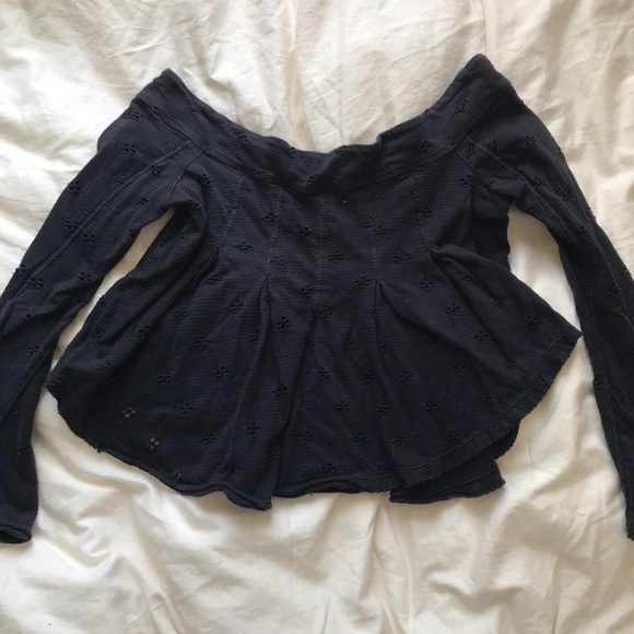 Free People Eyelet Top - Picture 2 of 8